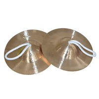Pure Copper Cymbals for Band and School Performances, Small to Large Sizes