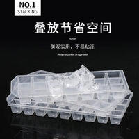 21/36 Grid Ice Cube Tray Creative Ice Mold Square Ice Block Box Cold Drink Ice Maker Freezing Ice Cubes