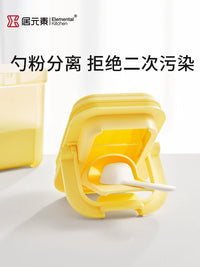 Portable Milk Powder Dispenser Container with Airtight Seal for Baby Formula and Snacks