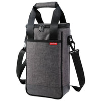 Insulated Wine Cooler Bag Portable Champagne Bottle Carrier with Handle