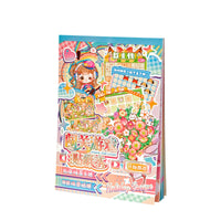 Man Xiaoman Interactive Puzzle Game Sticker Book for Girls