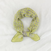 Cotton Linen Square Scarf for Women - Versatile Headscarf, Necktie, Decorative Shawl for Spring/Summer Travel