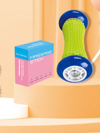 Yoga Foot Massage Roller Set for Plantar Fasciitis Relief and Muscle Recovery