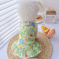 Pet Dog Cat Breathable Summer Sling Dress for Small Medium Large Breeds