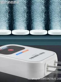 Rechargeable Dual-Port Aquarium Air Pump for Fish Tanks and Outdoor Fishing