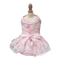Pet Lace Bowknot Princess Dress for Dogs and Cats
