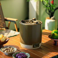 Fuqiang Clay Charcoal Grill Stove for Home and Commercial Use, Traditional Outdoor Tea Roasting Mud Stove