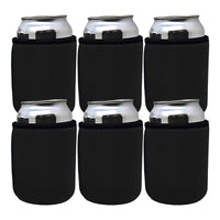 Neoprene Can Cooler Sleeve for 330ml Cans, Insulated Beer Can Cover with Stitched Bottom