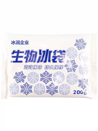 Reusable Biological Ice Pack for Cold Chain Logistics and Food Delivery, 50g/100g