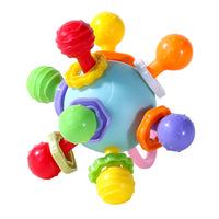 Manhattan Ball Baby Teether Rattle Toy for Infants 0-12 Months