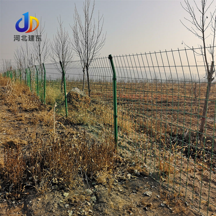 PVC Coated Welded Wire Mesh Fence for Garden, Highway, and Enclosure