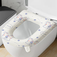 EVA Waterproof Toilet Seat Cover, Washable, Universal for All Seasons