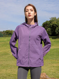 Unisex UV Protection Sun Hoodie with Detachable Brim for Outdoor Activities