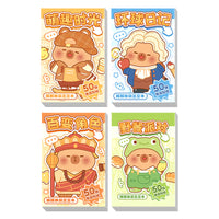 Kabaxiong Dress-Up Sticker Book for Girls, Cartoon Princess Mini Portable Journal Decoration
