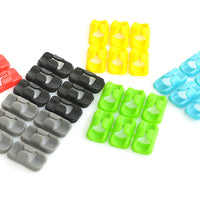 Self-Adhesive Cable Clips for Desk and Wall Organization