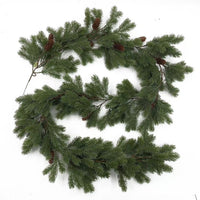 Christmas Pine Needle Garland Vine for Door and Wall Decoration