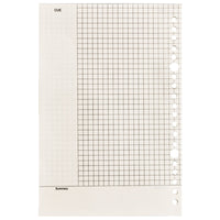 Loose Leaf Paper Refills A4 A5 B5 Cornell Grid English for 20 26 30 Ring Binders