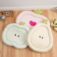Fruit Series Cooling Pet Mat for Small Dogs - Breathable Summer Bed for Teddy and Small Breeds