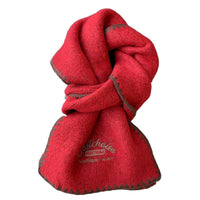 Premium Green Cashmere Knit Scarf for Women, Autumn/Winter 2025 Korean Style Warm Neck Warmer