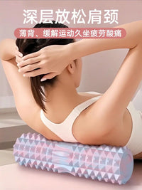 Solid Foam Roller for Muscle Relaxation and Massage - Yoga Column Fitness Roller