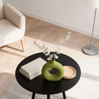 Modern Abstract Ceramic Human Sculpture Ornament for Living Room Study Decor