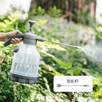 3L Transparent Pressure Sprayer for Gardening and Disinfection, High-Temperature Resistant