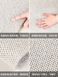 PVC Looped Coil Non-Slip Bath Mat for Shower and Bathroom