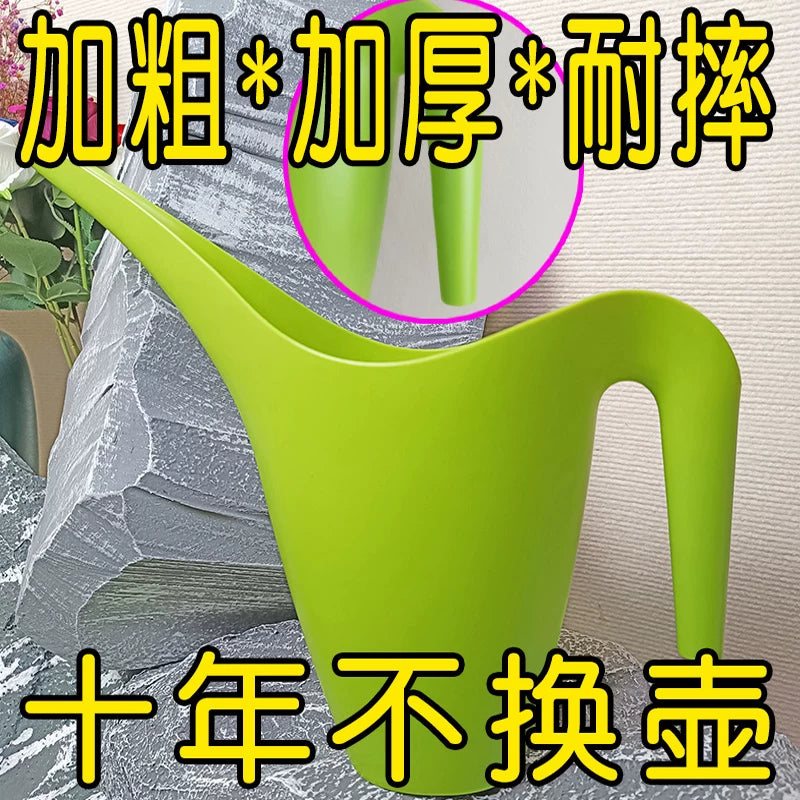 DEYI 1.8L Long Spout Watering Can for Indoor Plants and Gardening