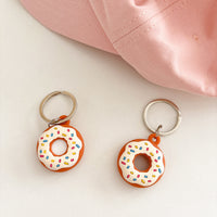 Cartoon Silicone Case for Apple AirTag with Keychain, Anti-Loss Protective Cover