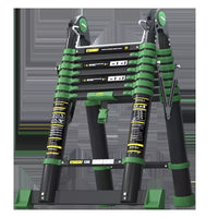 Magdoli Telescopic Aluminum Ladder, Multi-functional Folding Ladder for Home and Outdoor Use