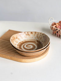 Handmade Irregular Ceramic Bowl for Noodles, Soup, Salad, and Fruit