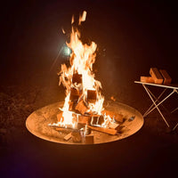 Outdoor Fire Pit Brazier for Camping Patio Bonfire Wood Burning Charcoal Heater