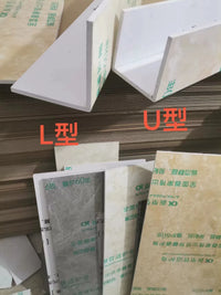 Pipe Cover Corner Protector High-Density Foam Board with Acrylic Film for Exposed Pipes