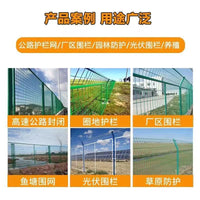 Welded Wire Mesh Fence Panel with Triangular Bends for Garden and Enclosures
