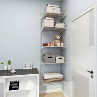 Metals Walk-in Wardrobe Combination Simple Integrated Metal Closet Storage Rack 0.6m Wardrobe