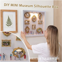 3D Shadow Box Frame for DIY Miniature Scenes and Crafts