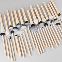 42-Piece Professional Makeup Brush Set for Foundation, Blush, Contour, Eyeshadow, Eyeliner, and Eyebrows