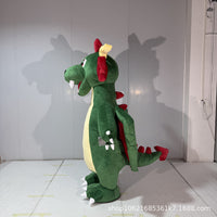 Inflatable Cartoon Dragon Mascot Costume for Parades and Parties