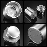 304 Stainless Steel Vacuum Insulated Water Bottle with Tea Infuser for Outdoor Sports