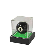 Acrylic Display Case for Golf, Billiard, and Baseball Balls with Thick Base