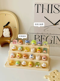 Acrylic Display Case for Blind Box Figures, Dustproof Tiered Organizer for Collectibles