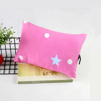 Portable Cotton Nap Pillow for Kids - Washable & Detachable Desk Pillow for Napping