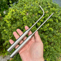 Stainless Steel Root Hook and Soil Loosening Tool for Bonsai and Flower Pots
