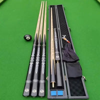 God of War Billiard Cue Stick Wild Wolf Leopard Weighted Small Head Chinese Style Full Cue Black Eight Snooker Nine Ball Table Handmade Full Cue