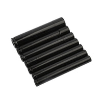 1/2-inch Drive Extended Impact Socket Set, 200mm Length, Black Finish