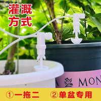 Automatic Drip Irrigation System for Potted Plants, Self-Watering Device for Indoor and Outdoor Use