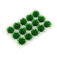 Miniature Static Grass Tufts for Diorama Model Scenery and DIY Crafts