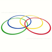 Agility Training Rings for Soccer Drills, Multi-functional Speed and Coordination Hoops for Kids and Adults
