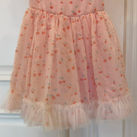 Girls' Cherry Rabbit Princess Dress with Headpiece for Parties and Performances