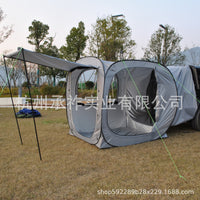 Automatic Pop-Up Car Tail Extension Tent for Camping and Travel